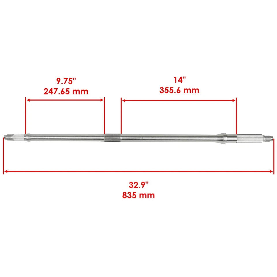 Rear Differential & Axle For Honda Rancher 350 TRX350TM 2x4 S 2000-2006