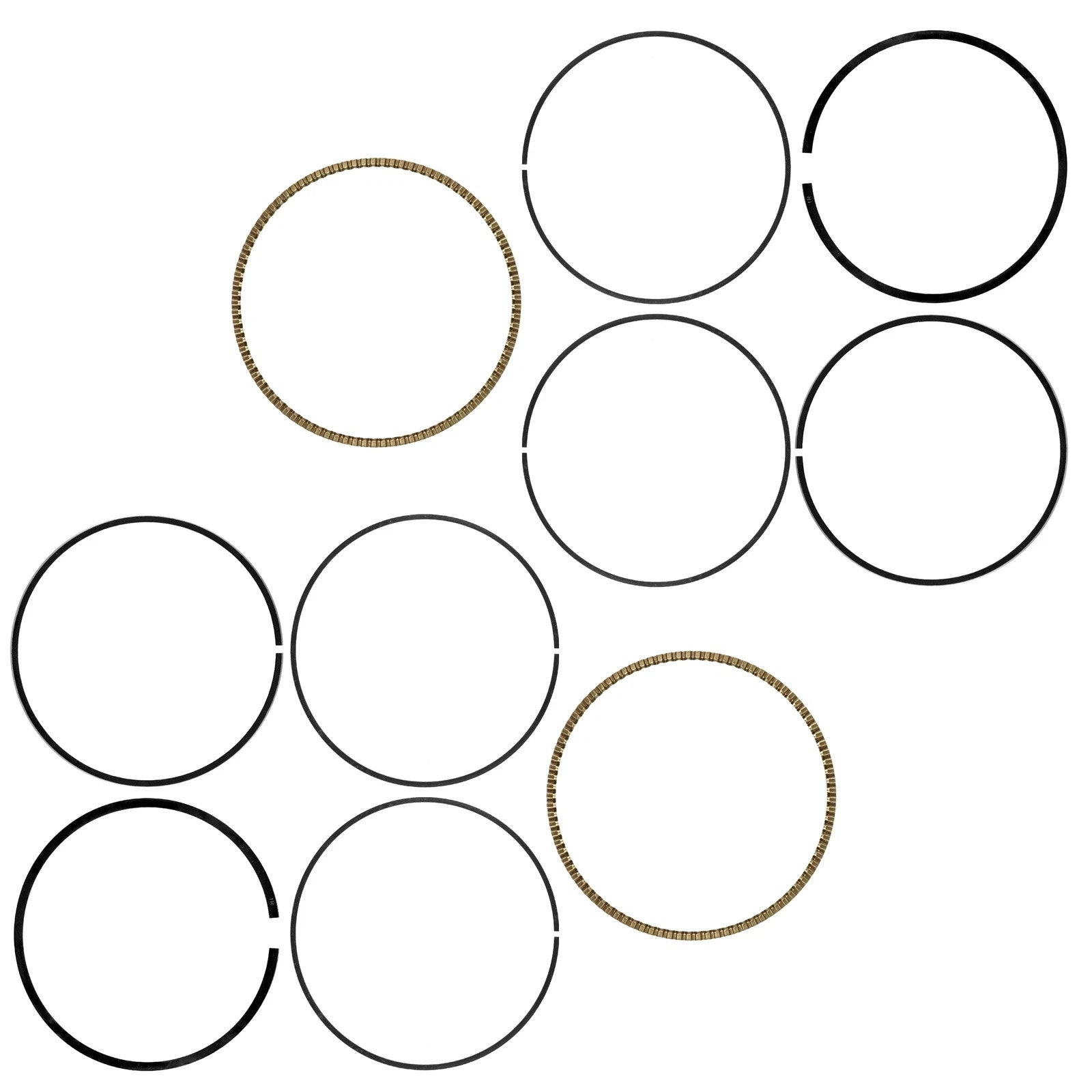 Caltric 13011-KCY-670 Engine Piston Rings For Honda XR400R 1996-2004