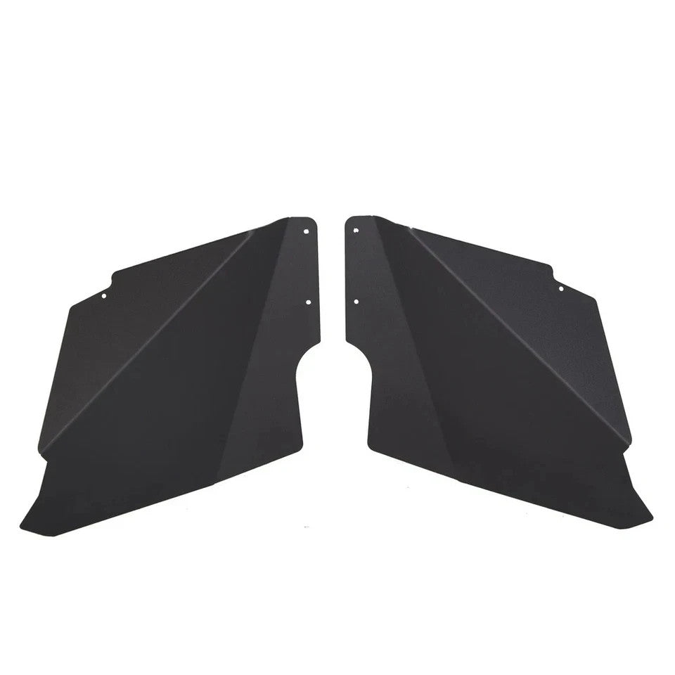 HECASA Aluminum Front Inner Fender Liners Fit Jeep Wrangler JK JKU 2007-2019