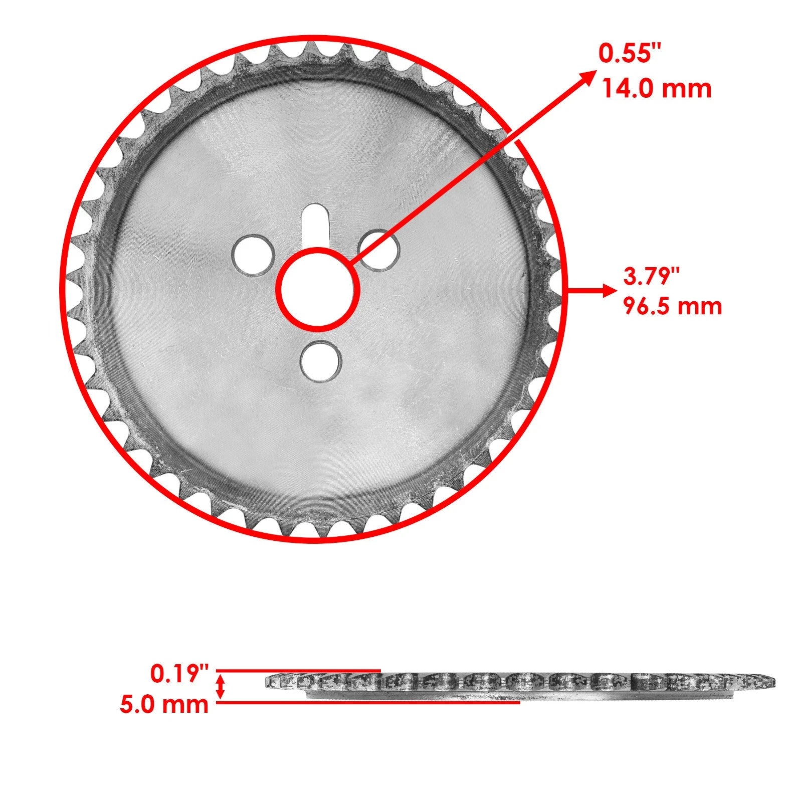Camshaft Cam Timing Gear Sprocket For Polaris Ranger 500 4X4 6X6 1999 2000-2013