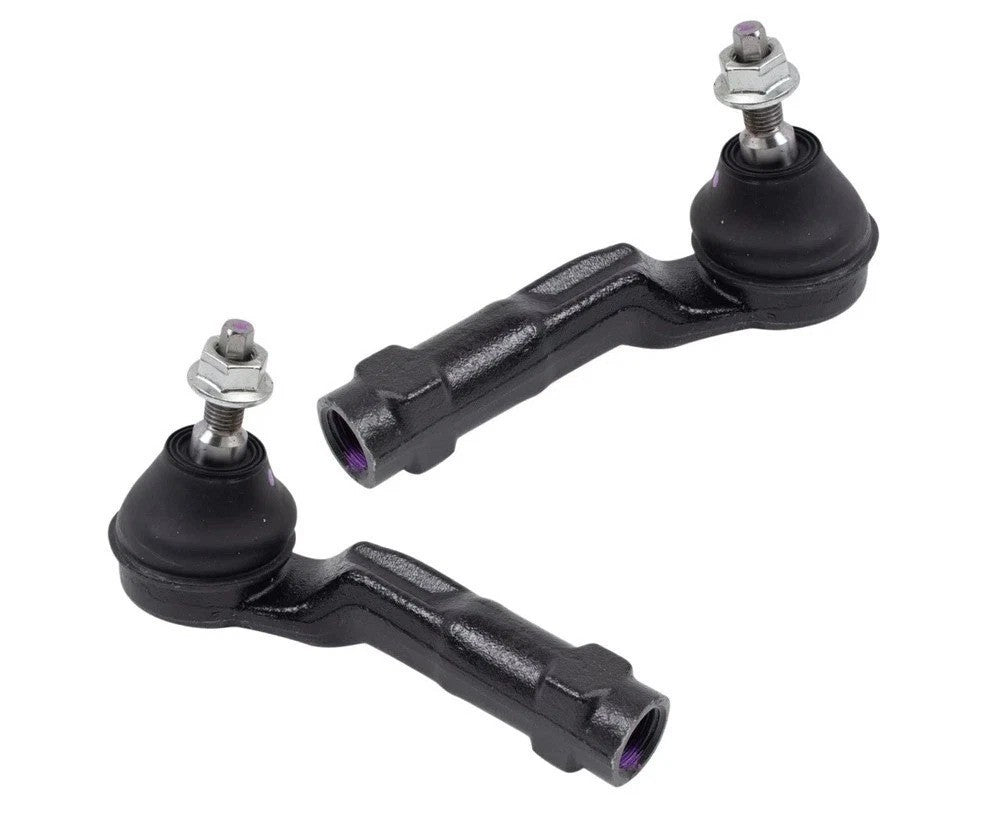 Front Outer Tie Rod Set Driver & Passenger Side Fits 16-24 Hyundai 19-24 Kia