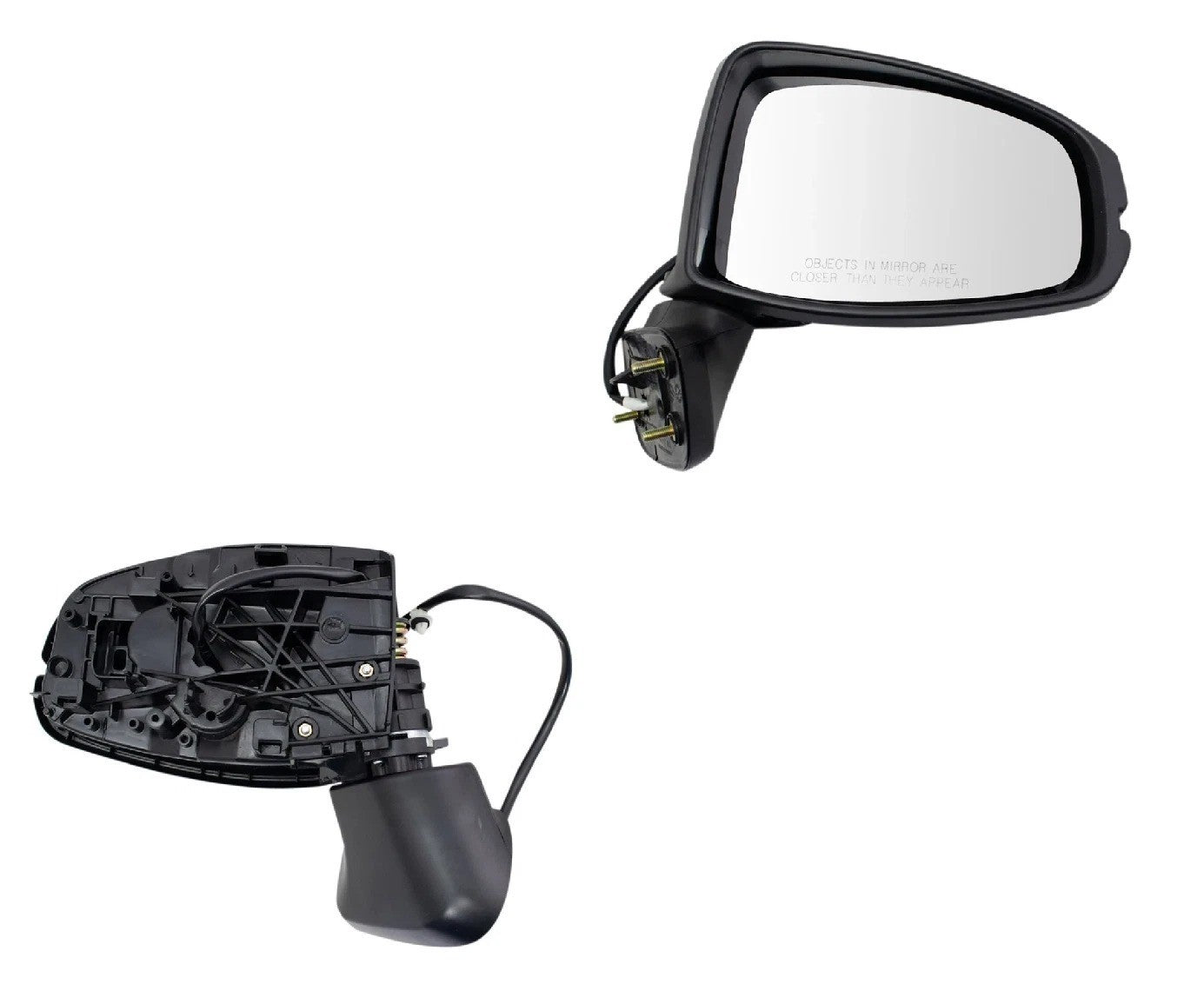 Exterior Side View Mirror Power Passenger Side RH for Honda Fit