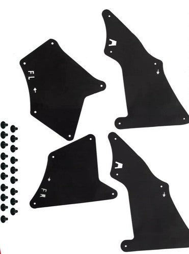 Set of 4 Splash Guard for Toyota 4Runner Lexus GX 470 2003-2022 Fender Liner