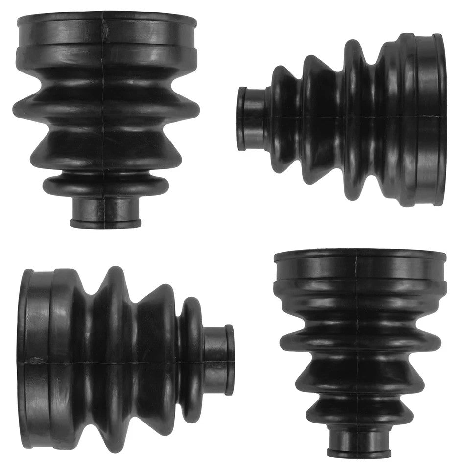 2 Rear Axle Inner Outer CV Boot Kit for Yamaha Grizzly 660 YFM660F 4X4 2002-2008