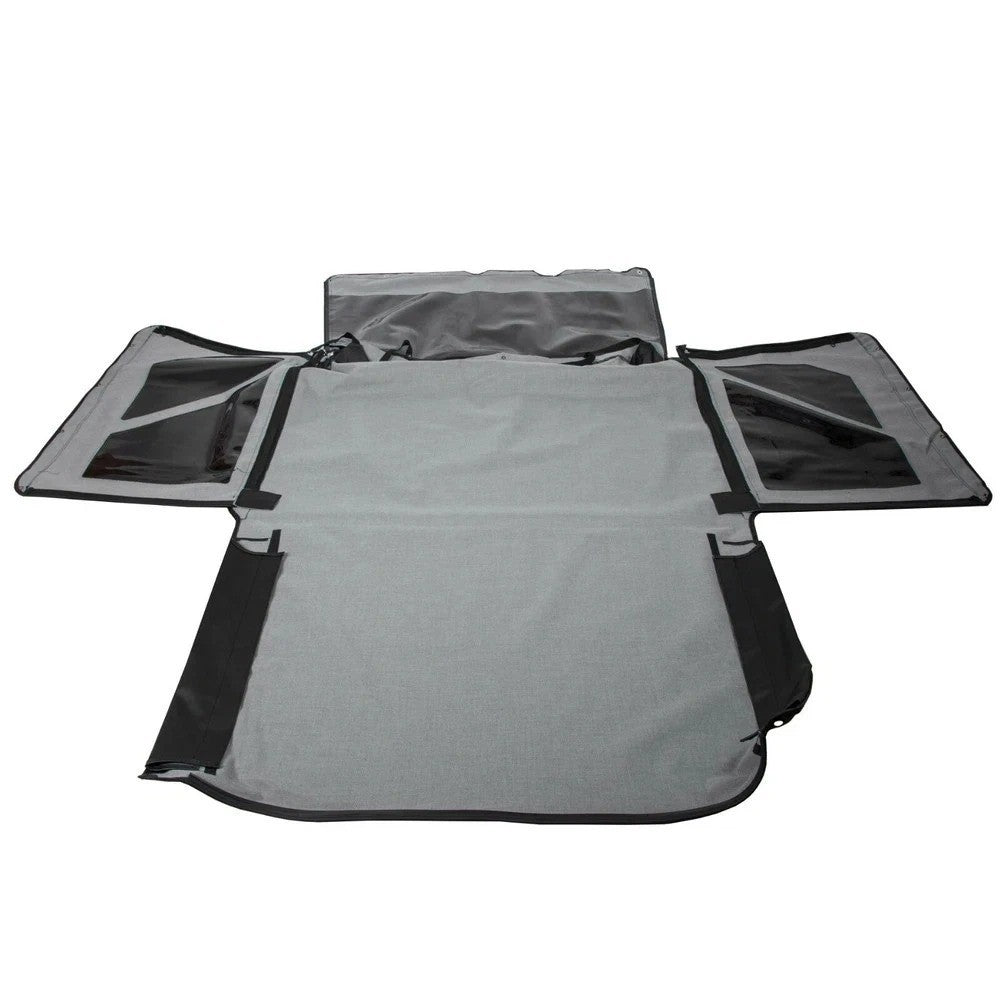 HECASA For 1986-94 Suzuki Samurai Replacement Soft Top w/ Zip Out Tinted Windows