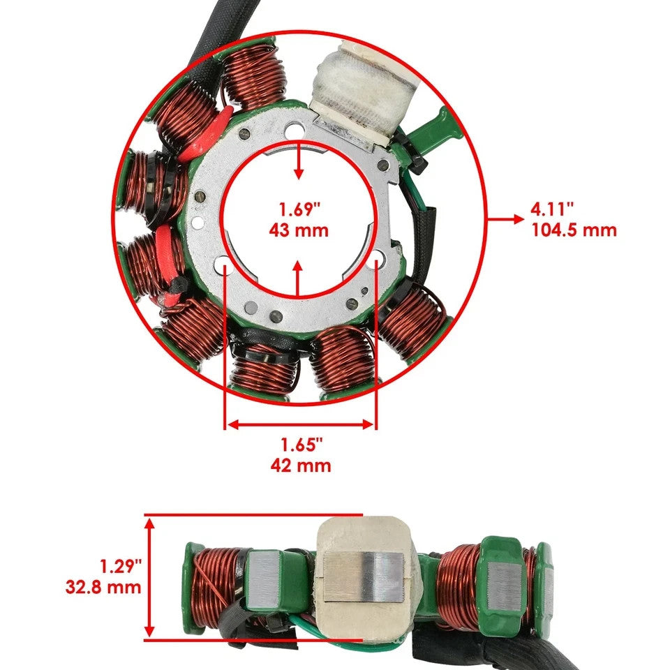 Stator & Regulator Rectifier for Polaris Sportsman 400 400L 1994-1997 Magneto