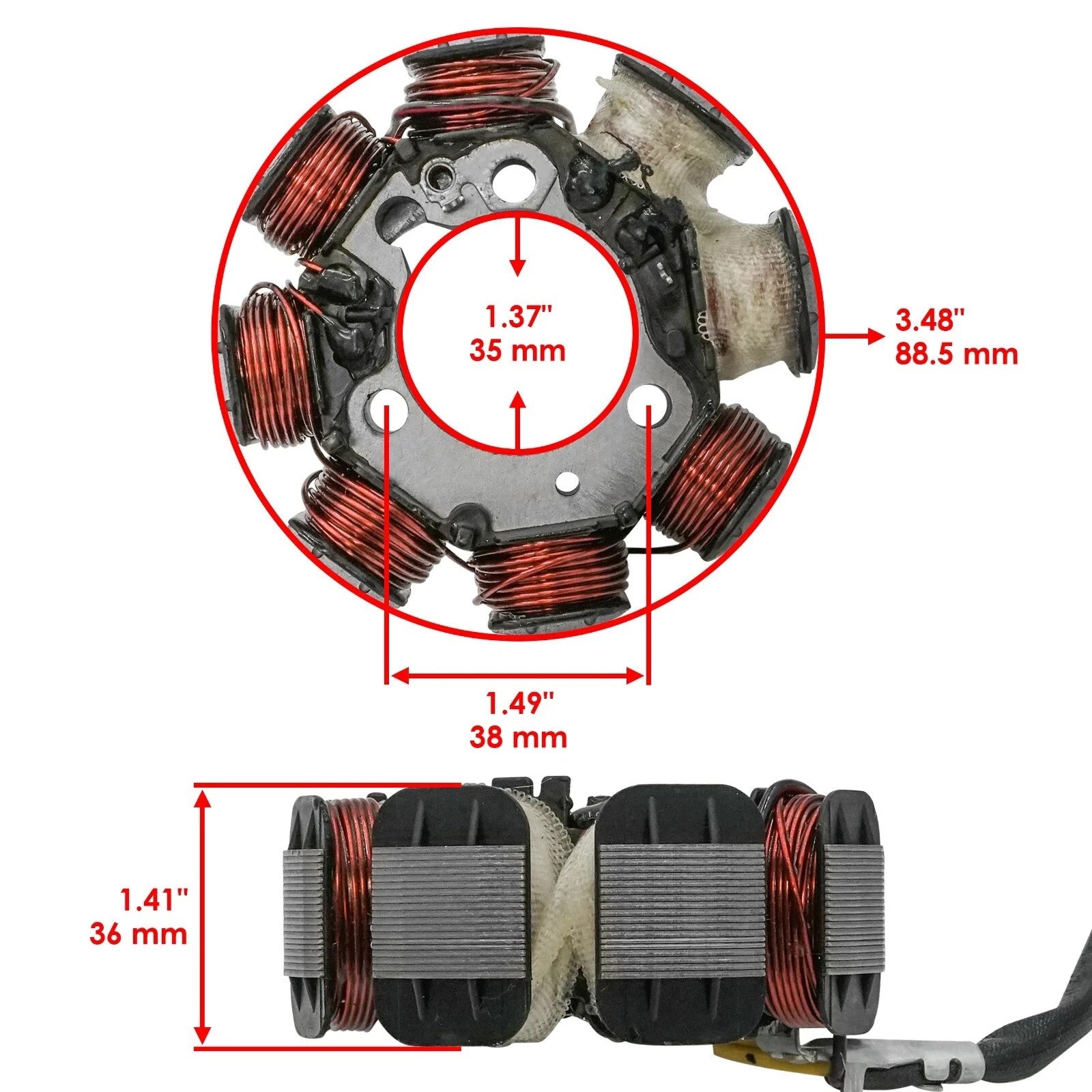 Stator for Honda TRX250TM TRX 250TM Recon 250 2X4 2005 2006 2007 2008 2009-2020
