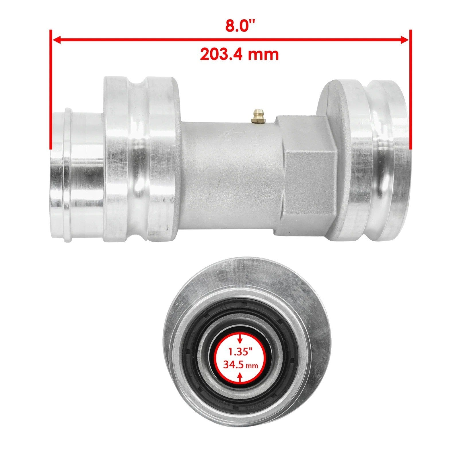 Rear Axle Bearing Housing Carrier Hub for Polaris Xplorer 400 4X4 1999-2002