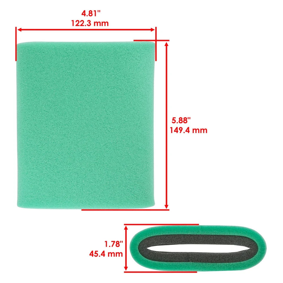 Air Filter Cleaner For Yamaha Kodiak 450 YFM450KP YFM450KD Hunter 2018-2026