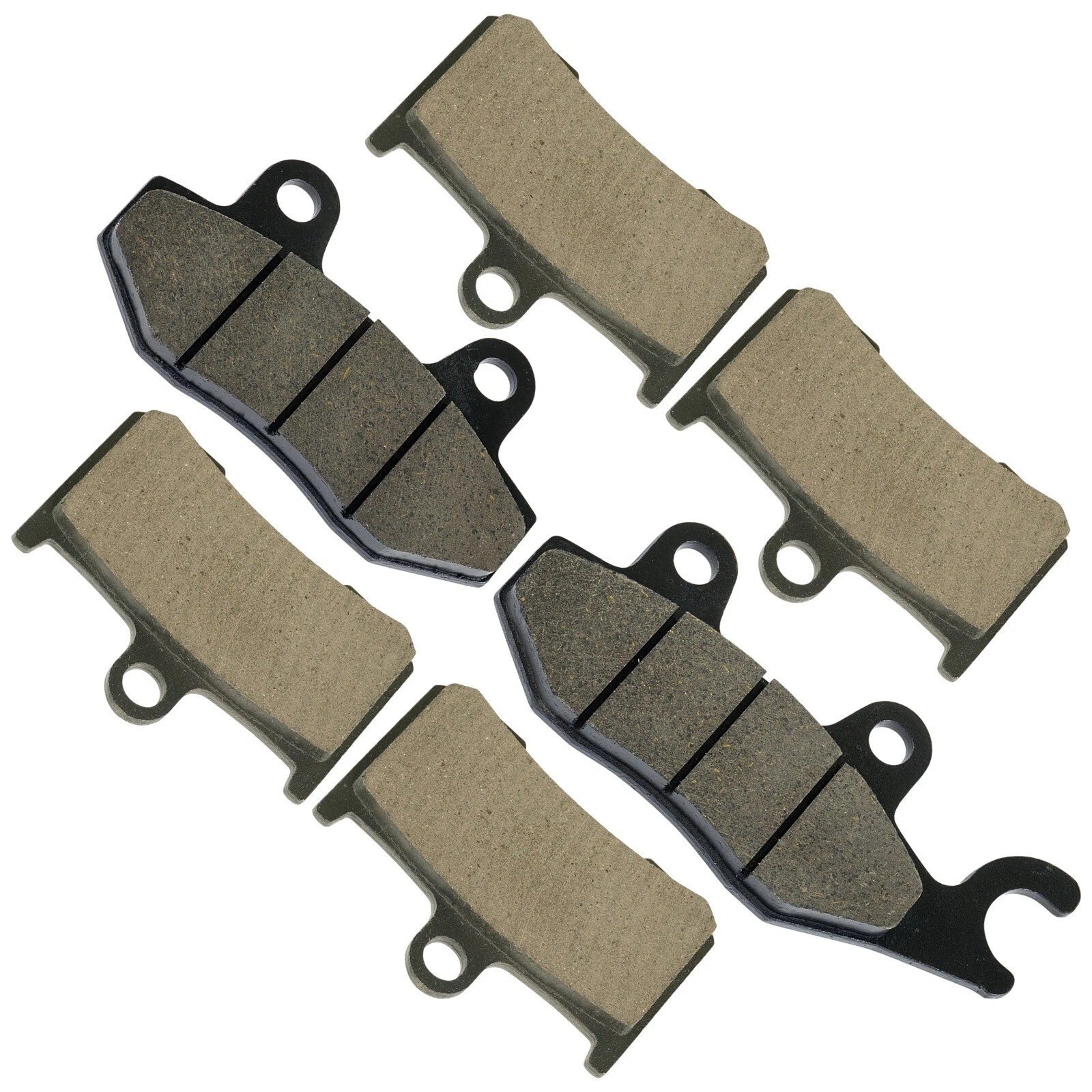 Caltric Front and Rear Brake Pads for Triumph Speed Triple / R 1050 2005-2015