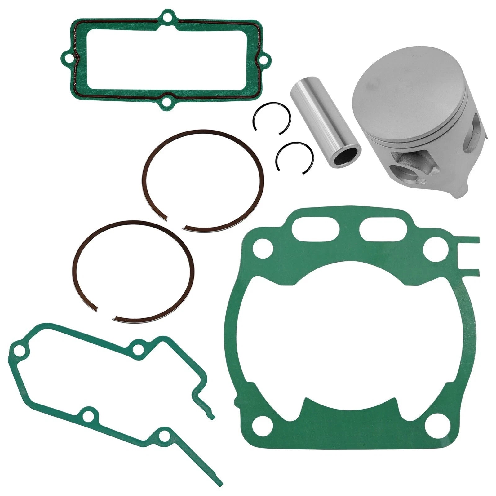 Caltric Piston & Top End Gasket Kit For Yamaha YZ250 2003-2023 66.4mm Bore