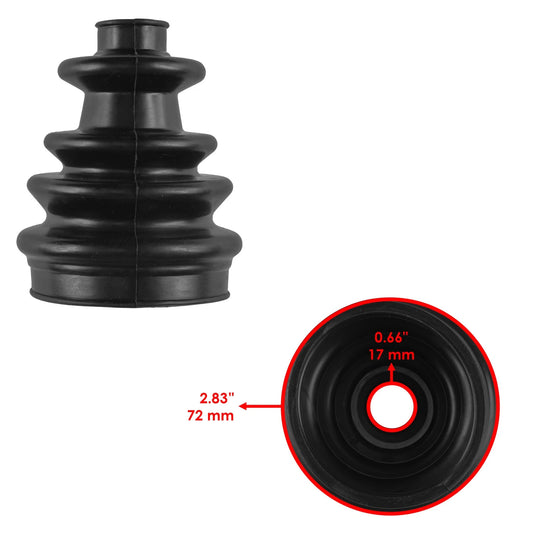 Front Axle Outer CV Boot Kit for Polaris Magnum 500 4X4 1999 2000 2001