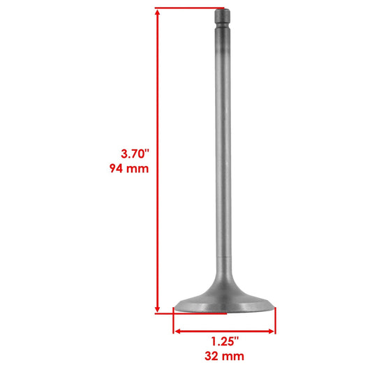 2x Intake 2x Exhaust Valve for Arctic Cat Prowler XT 650 H1 2006 2007 2008