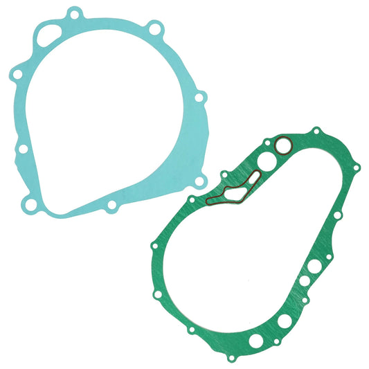Caltric Stator and Clutch Cover Gasket For Kawasaki KFX400 KSF400 2003-2006