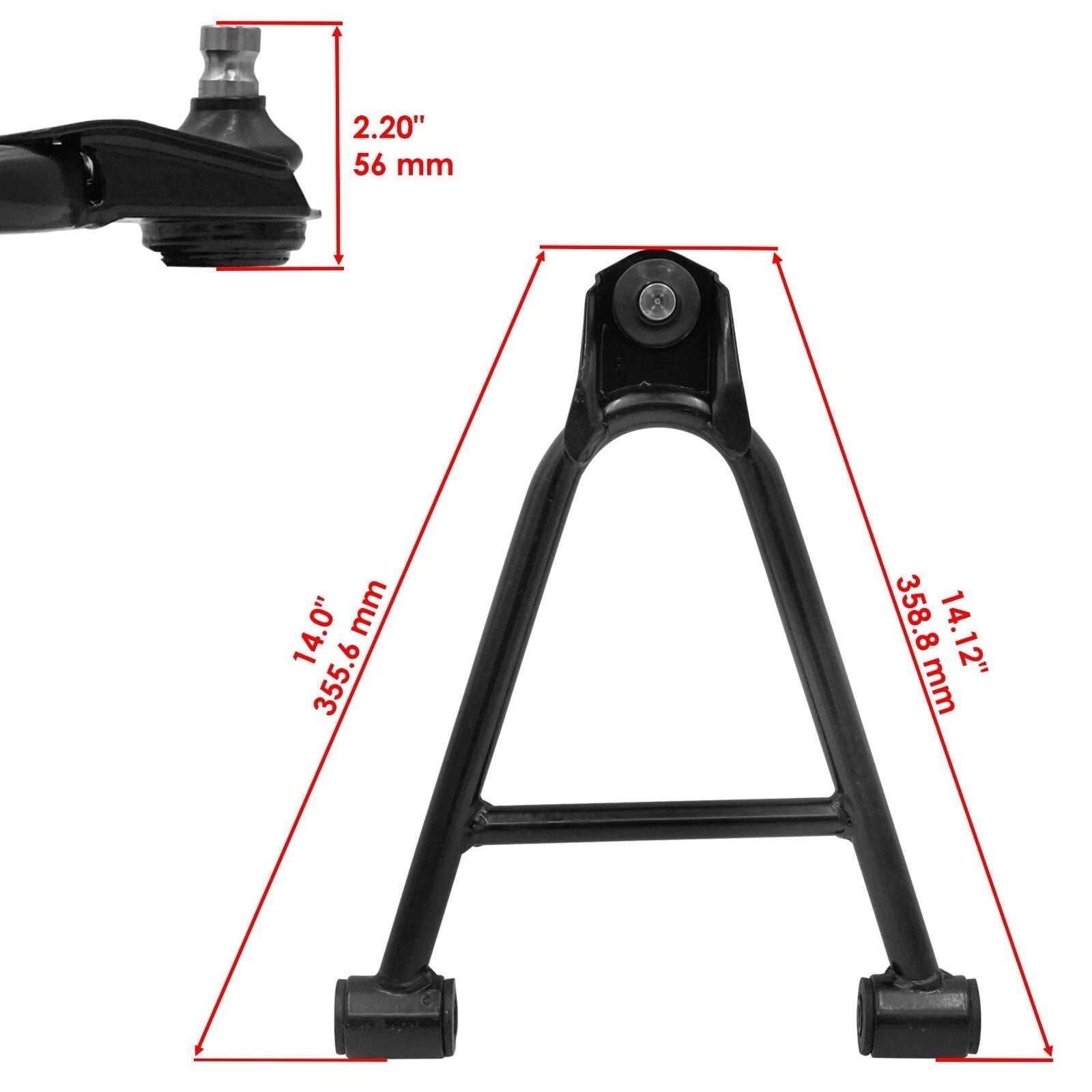 Front Lower Right / Left A-Arm for Yamaha 4Kb-23570-10-00, 4Kb-23570-11-00