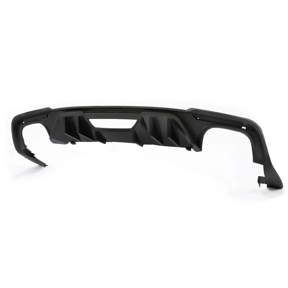 Black Lower Rear Bumper Diffuser Lip Fits 2018-2023 Ford Mustang EcoBoost GT350