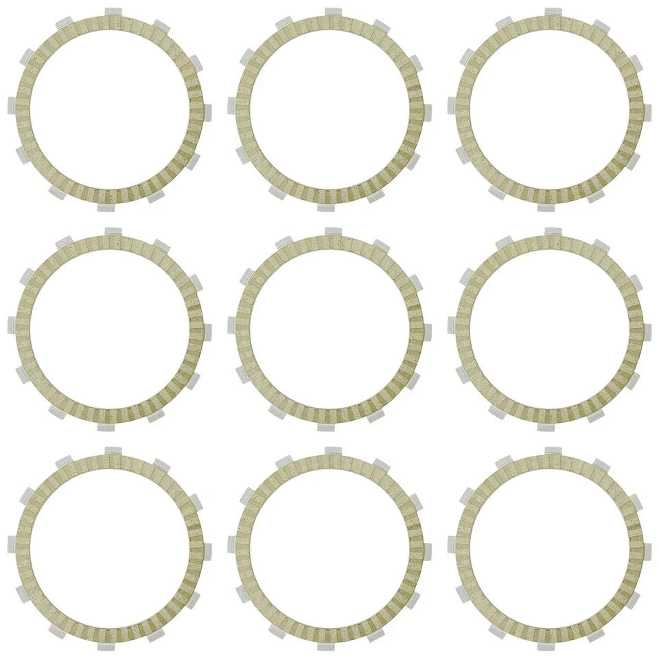 Clutch Friction Plates kit for Kawasaki Vulcan 1500 VN1500 1996 - 2008 / Qty 9