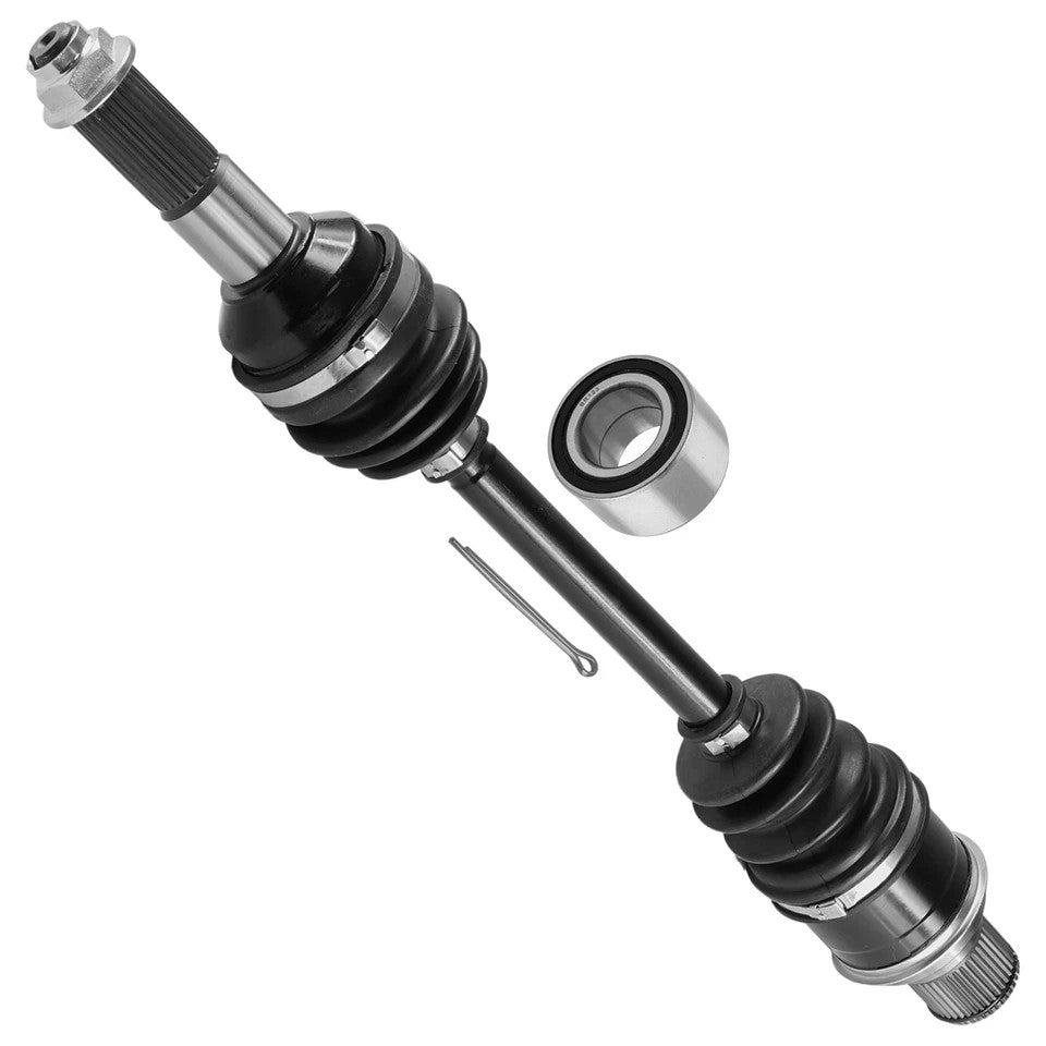 for Yamaha Kodiak 400 YFM400FA 4X4 2005-2006 Rear LH RH CV Joint Axle w/ Bearing