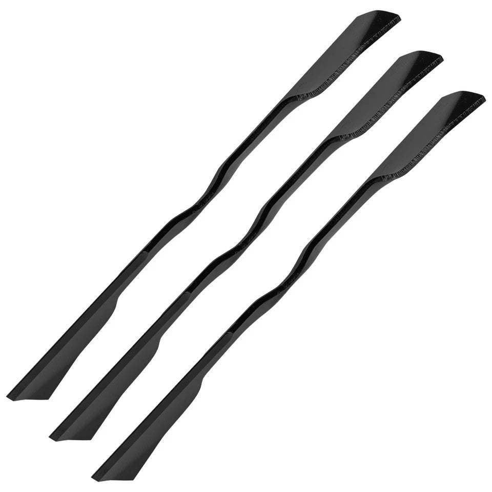 3 Deck Blade For John Deere 335 345 355D F510 F525 F710 F735 (16 1/2"L - 2.5"W)