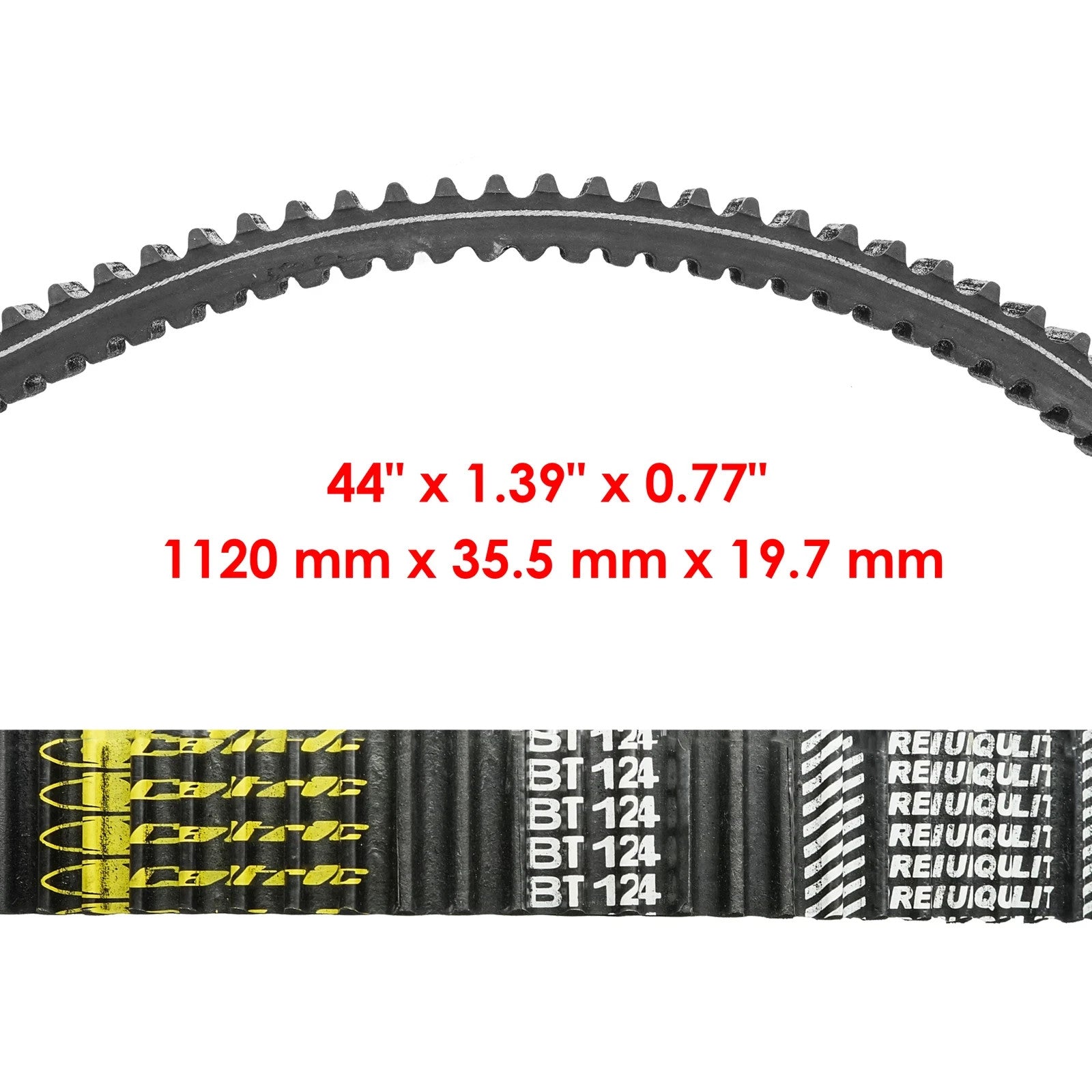for Ski-Doo Drive Belt MXZ MXZ X 500 600 900 1200 2009-218 / 417300166 417300383
