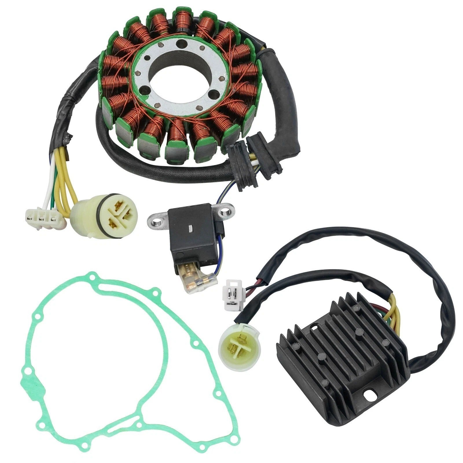 Stator & Regulator & Gasket for Honda TRX300 Fourtrax 300 1988-1992 **18 Pol**
