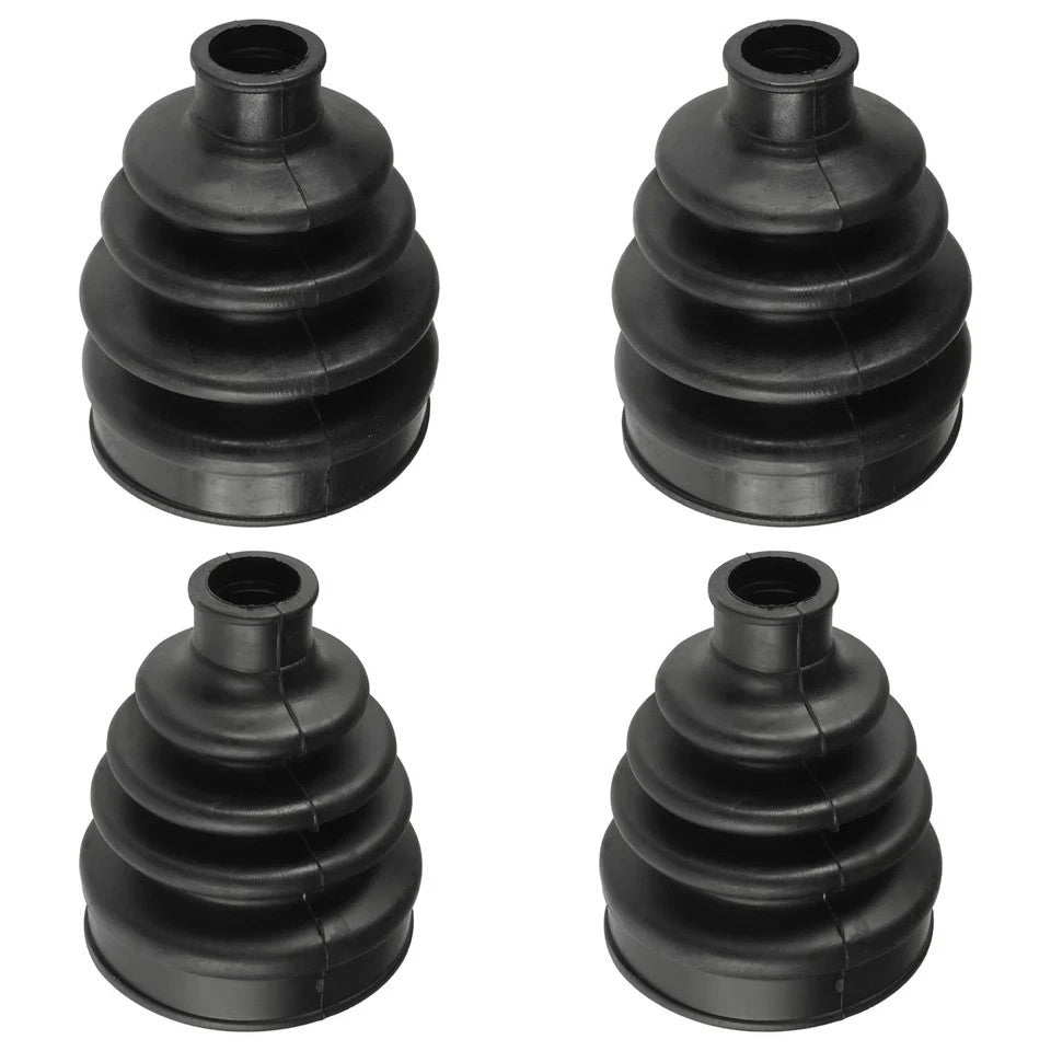 2 Front Axle Outer And Inner CV Boot Kit for Can-Am Commander 1000 4X4 2011 2012