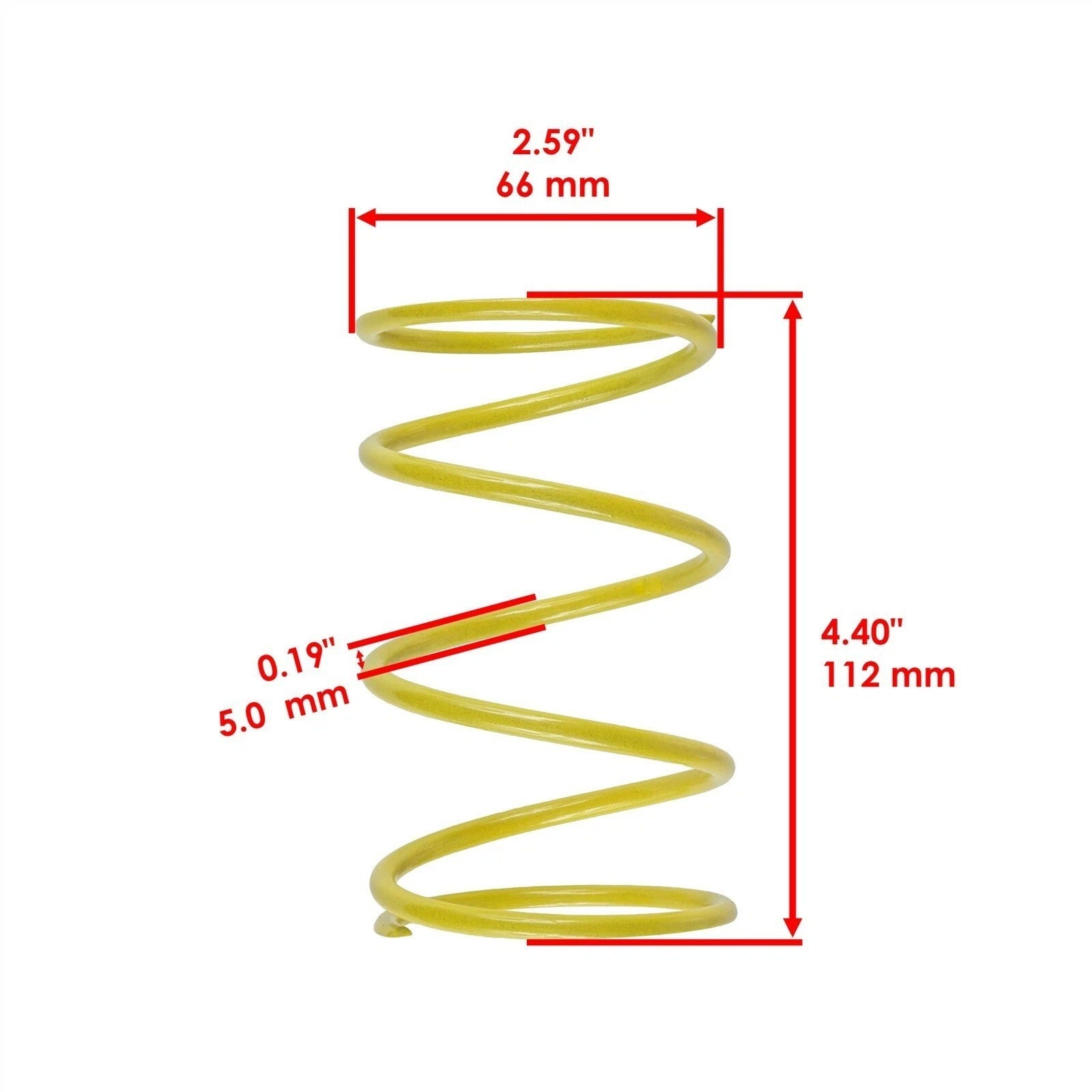 Secondary Clutch Contra Spring For Polaris Sportsman 500 4X4 HO EFI 2008-2009