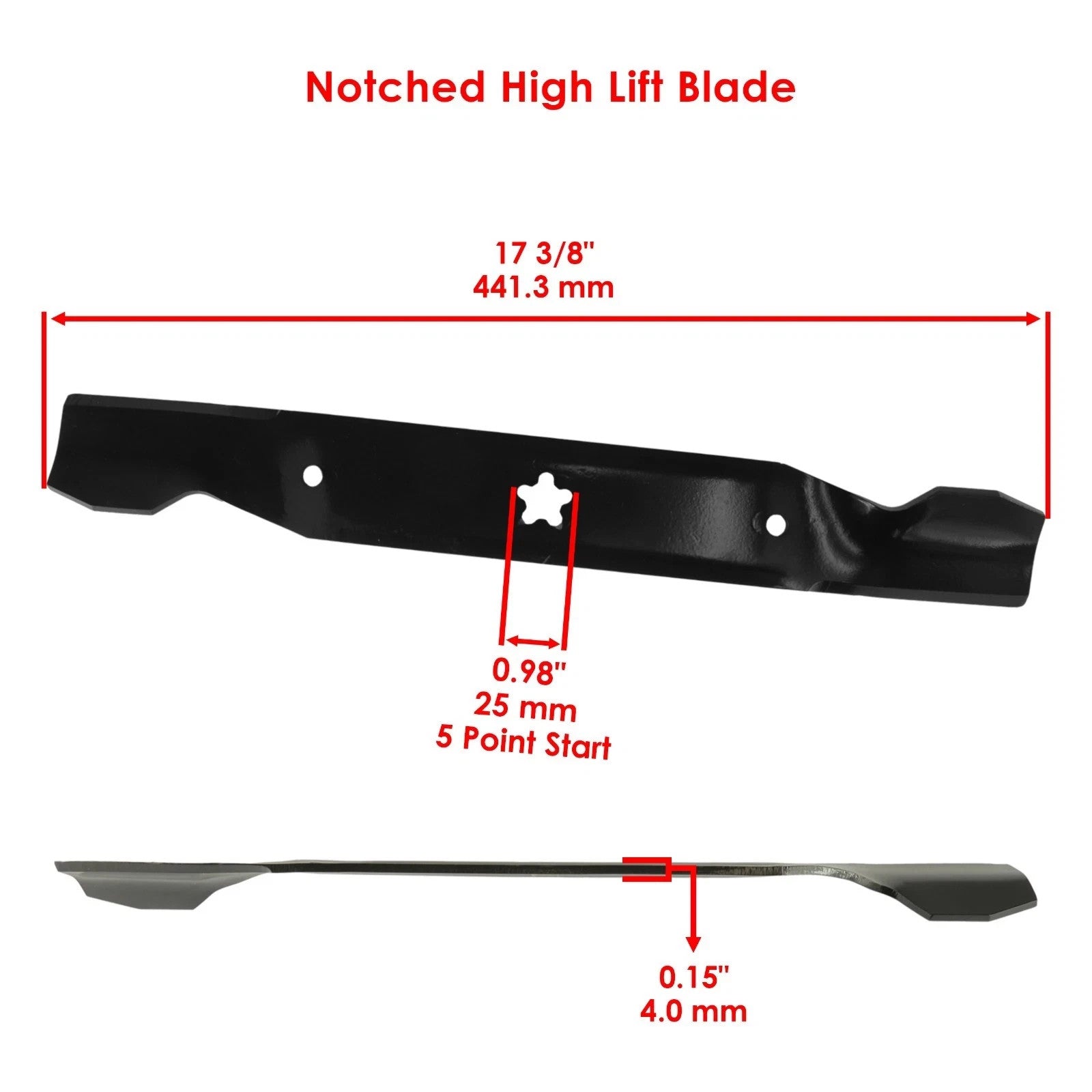 50" Deck Blade For Craftsman Ayp Husqvarna 532137380 340149 137380 156468 302436