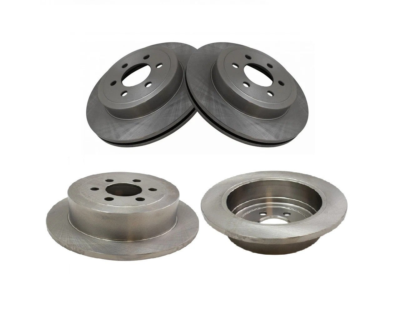 Front & Rear Brake Rotors Set For 2003-2004 Dodge Dakota