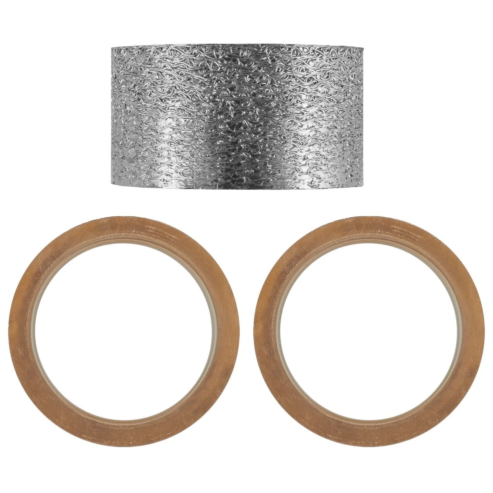 Exhaust Pipe Muffler Gaskets for Yamaha Rhino 660 YXR660F 4X4 2004-2007