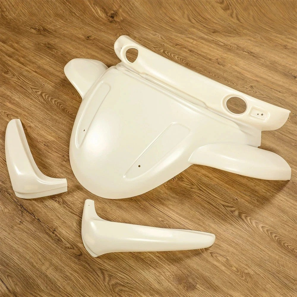 For 1999-2012 GEM Cars Plastic Beige Front Hood And Mud Guard Set Factory Style