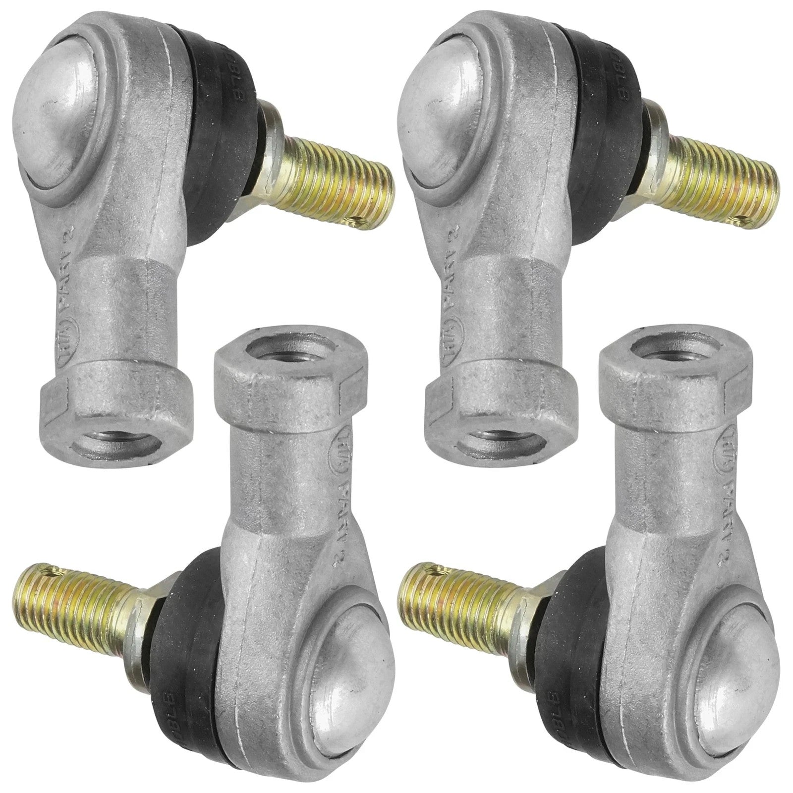 2 Sets Of Tie Rod End Kit for Honda TRX125 Fourtrax 125 1985 1986 1987 1988