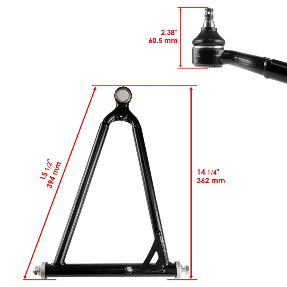Front Upper Left A-Arm for Yamaha Raptor 660R 660 R YFM660R YFM660 R 2001-2005