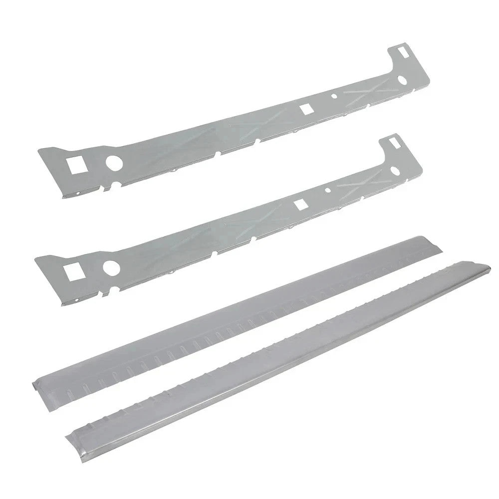 Pair For 2000-07 05 06 Chevy Silverado 4DR extended Cab Inner Outer Rocker Panel