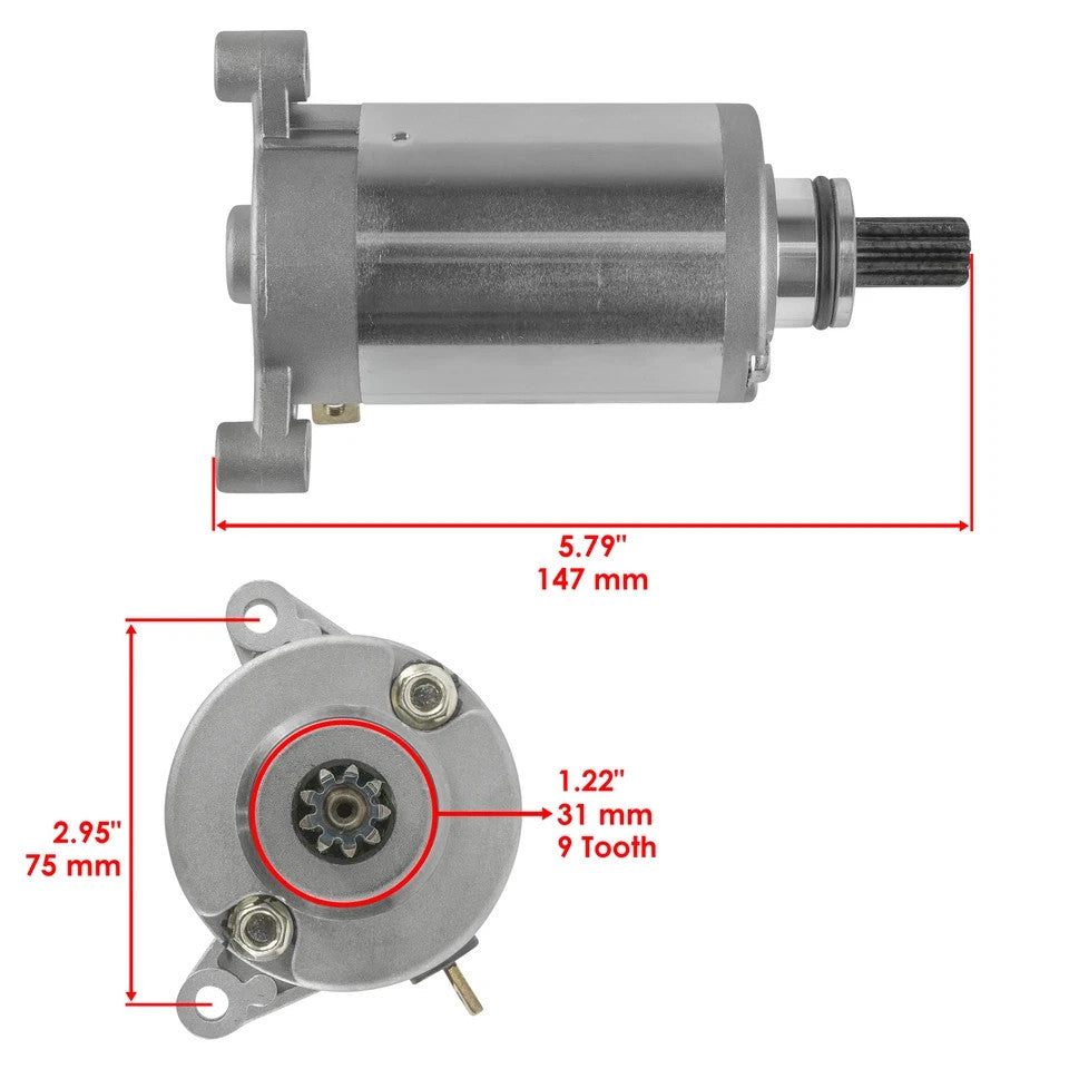 Starter for Hyosung GT125 GT125R GT250 GT250R Comet