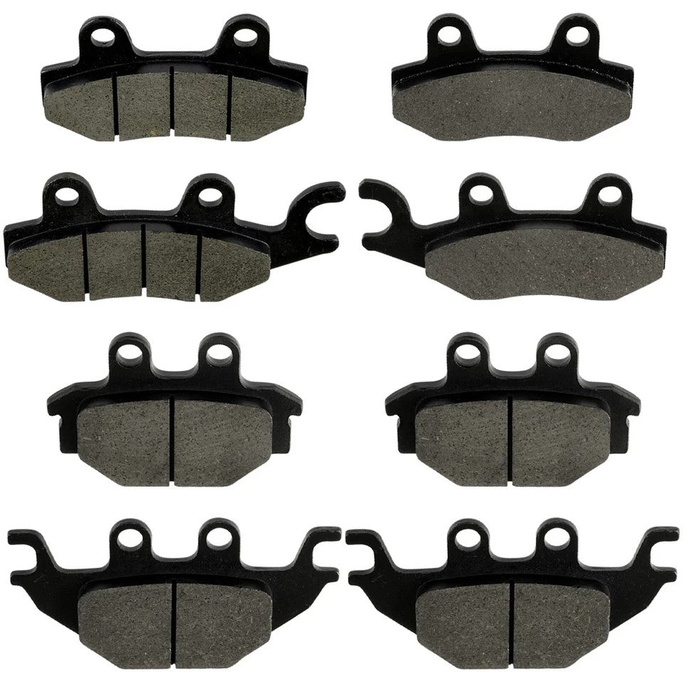 Front Rear Brake Pads for Kawasaki Mule Pro-Dx Pro-Dxt KAF820 2016