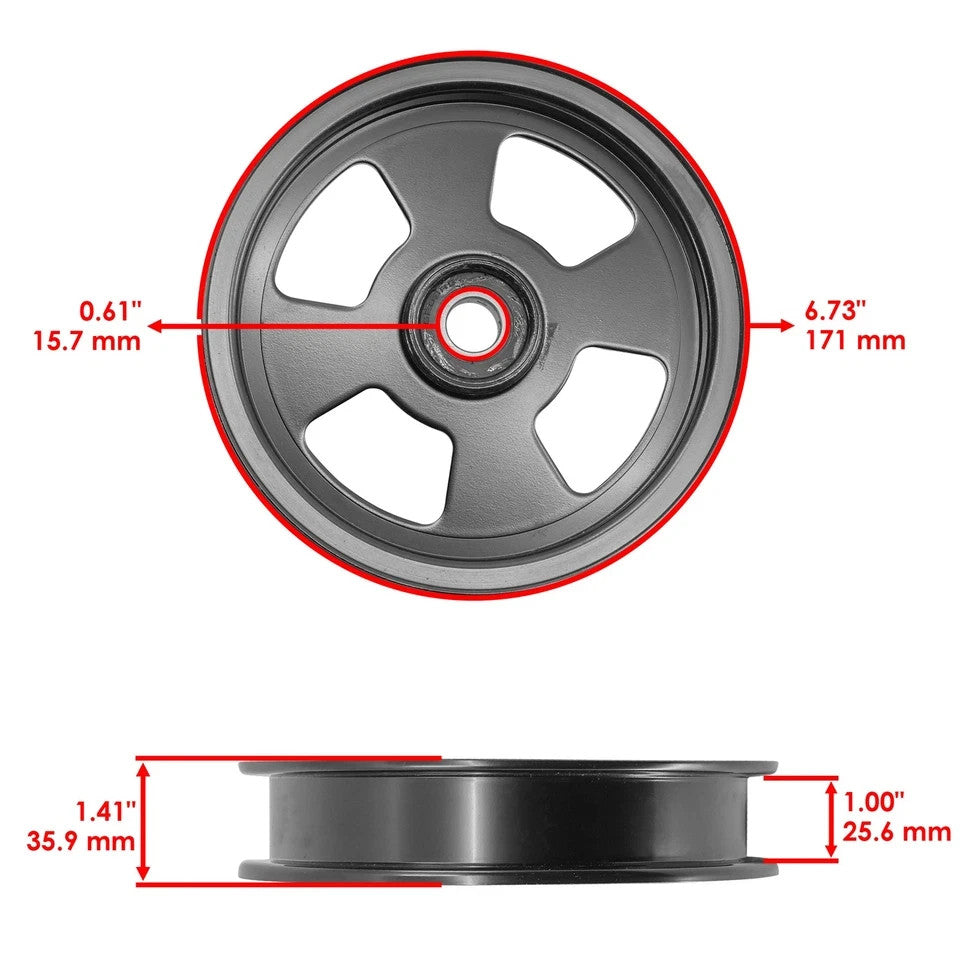 136-5404 1365404 116-4670 114-5895 126-9189 Deck Pulley for Toro Exmark