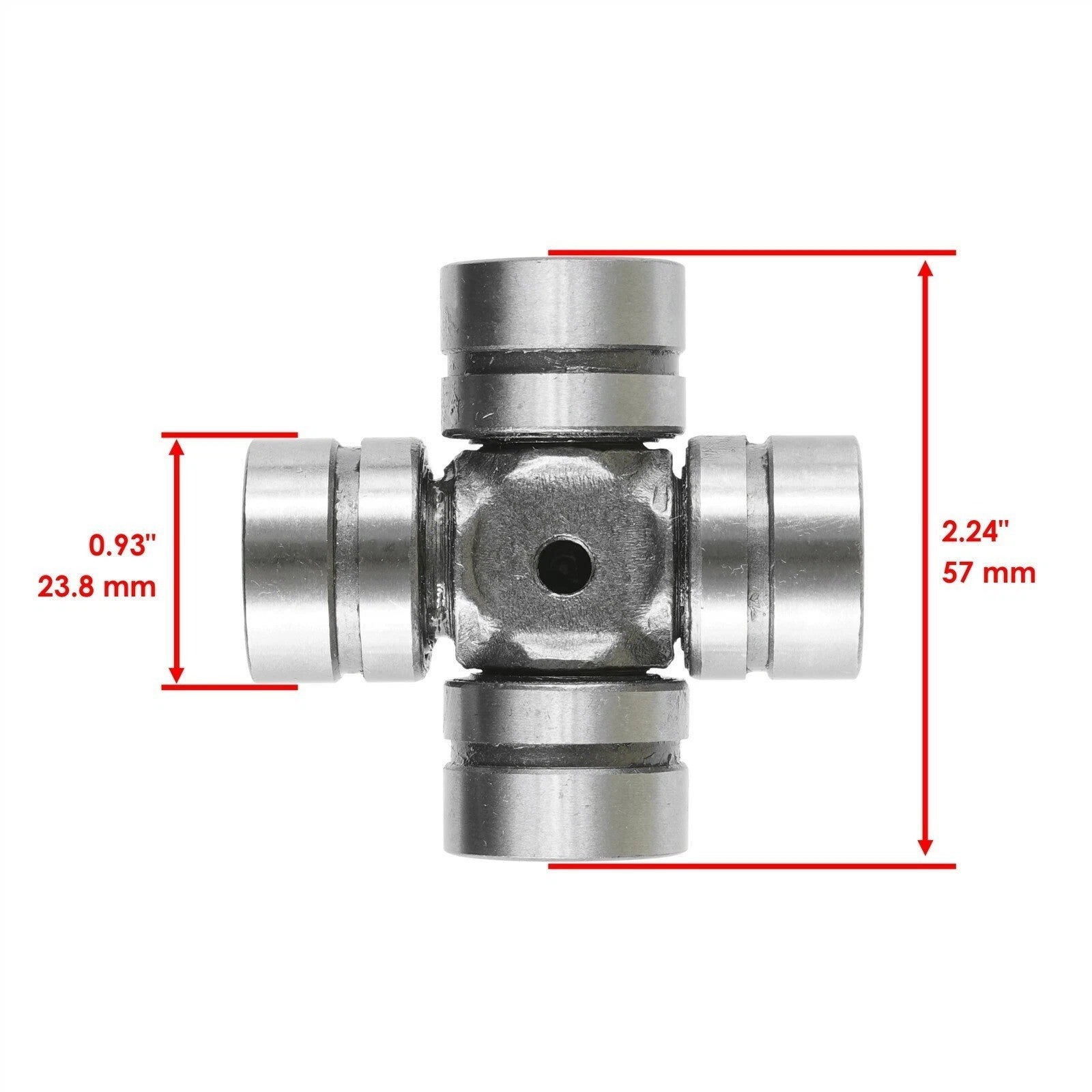 Front Drive Propeller Shaft Yoke w/ U-joint for Polaris RZR S 800 2011 2012-2014