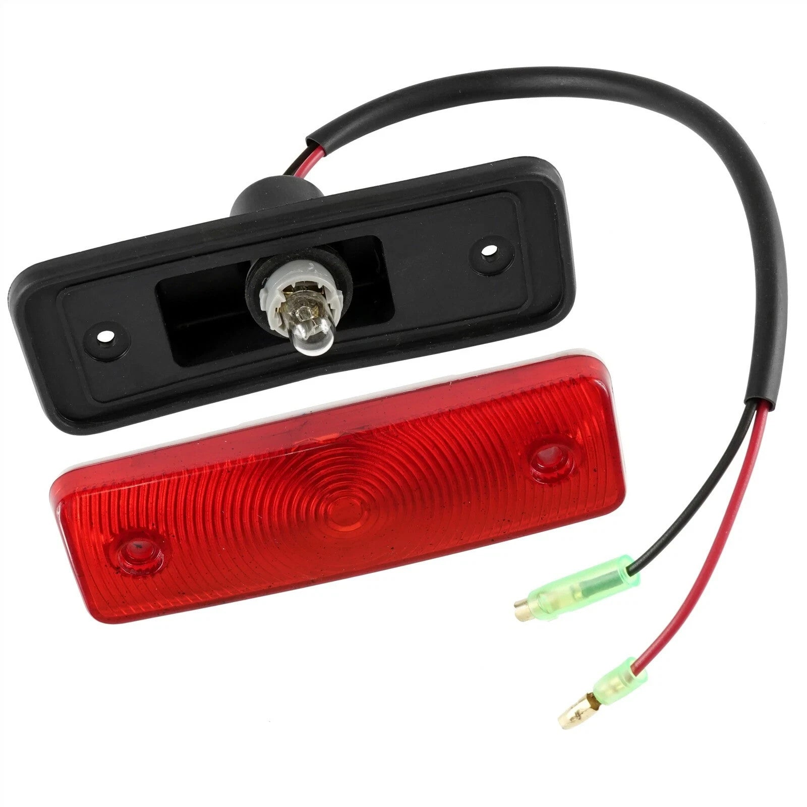 Caltric Rear Taillight Assembly For Yamaha Warrior 350 YFM350X 1987-2001