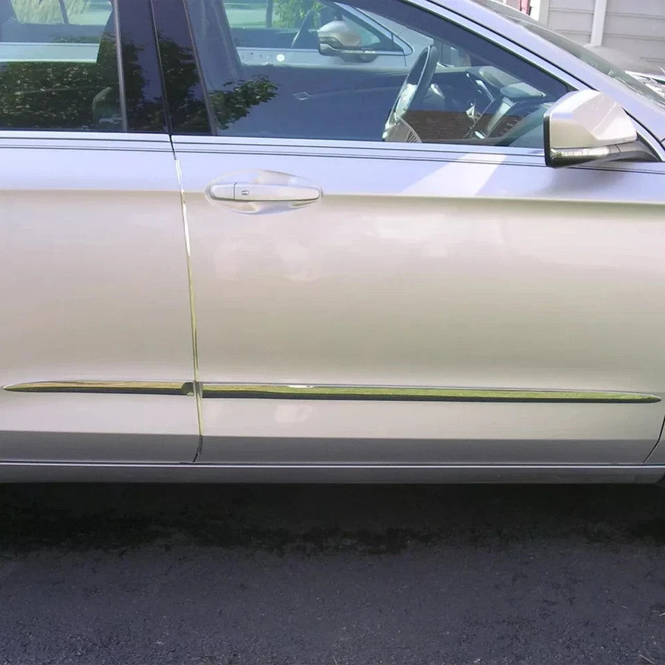 Chrome Side Skirt Door Garnish Molding trim For 2015 2016 -2020 Chevrolet Impala