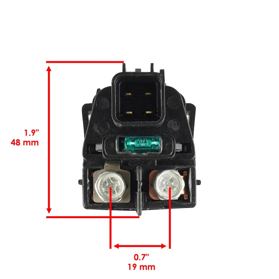 Starter Solenoid Relay for Suzuki LT-A400F King Quad 400 4X4 2008 2009 2010-2024