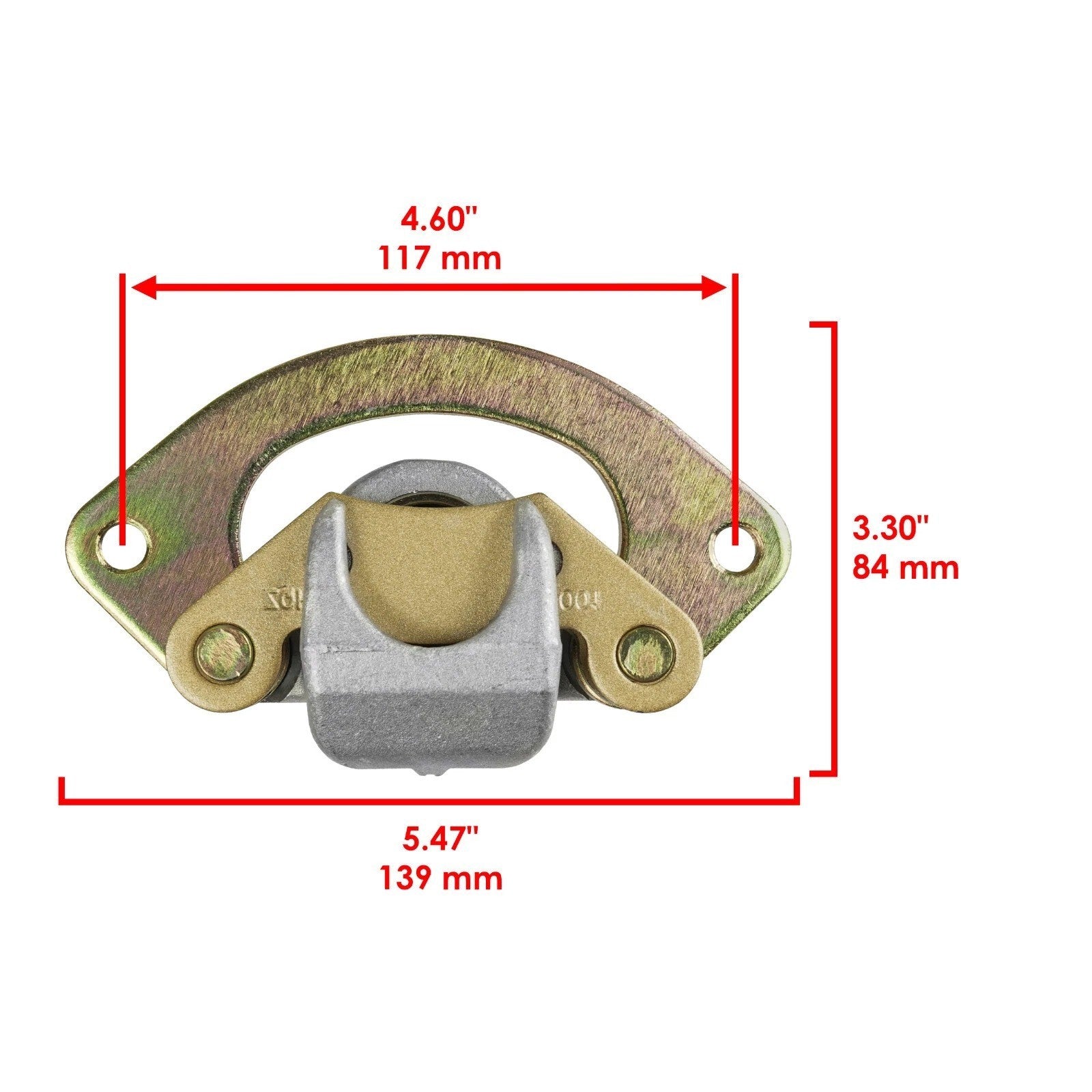 1911151 Front Right Brake Caliper W/ Pad For Polaris Scrambler 850 2013-2026