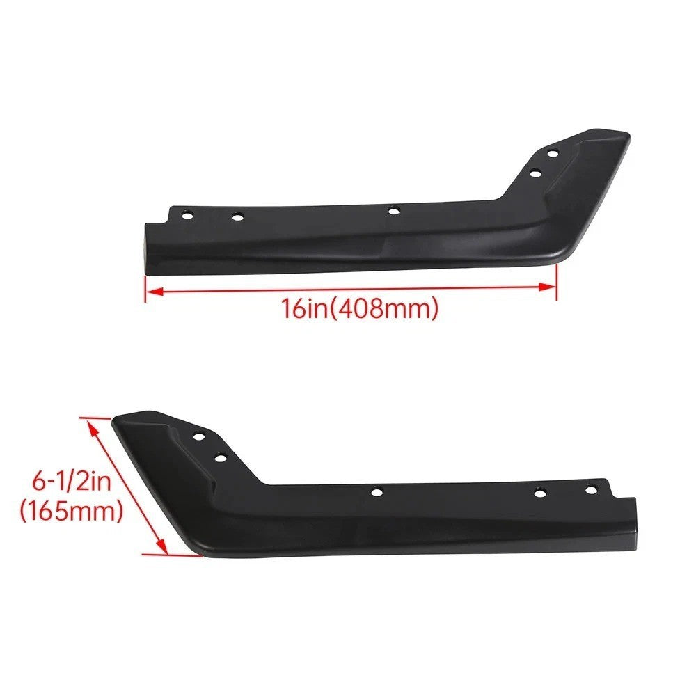 HECASA For 2015-2021 Subaru WRX STI Rear Spat Valance Lip Polyurethane