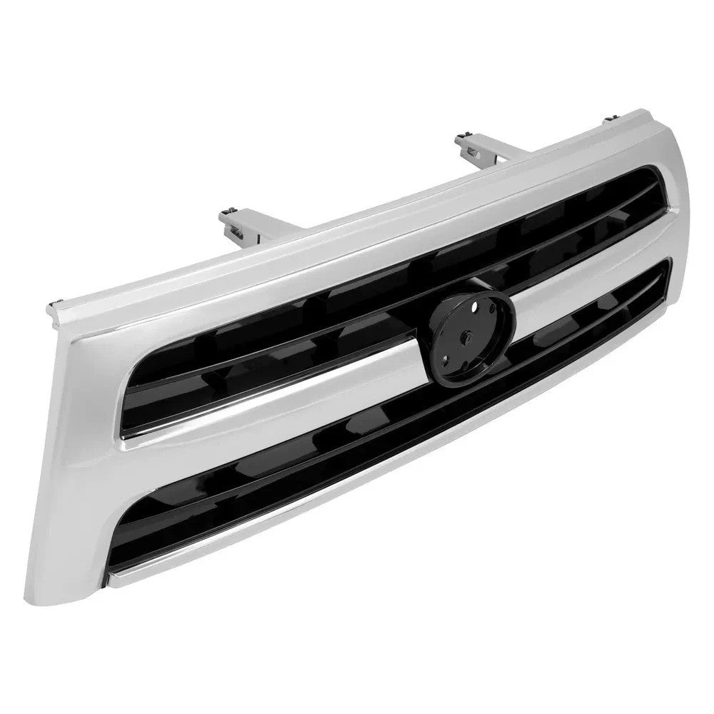 For Toyota 4Runner 99-00 Chrome Shell w/ Black Front Upper Grille w/Badge Slot