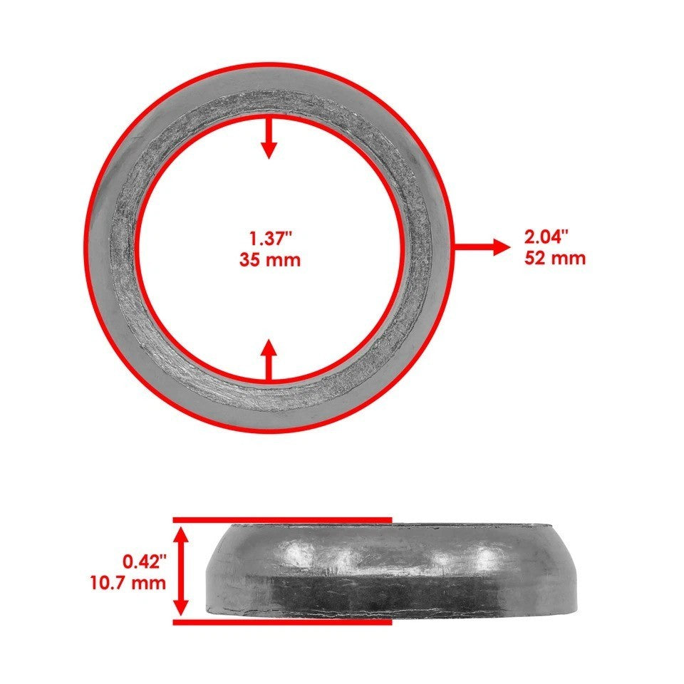 Exhaust Gaskets & Springs Kit for Arctic Cat Jag Deluxe 340 440 1992-1998