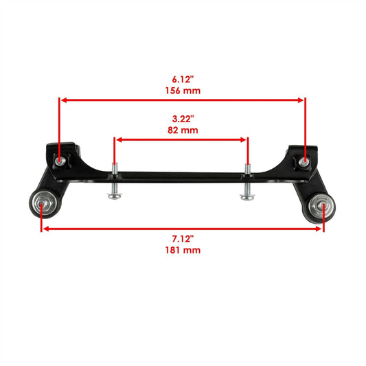 Caltric Taillight With Bracket & Hardware For Yamaha Blaster YFS200U 1988-2001