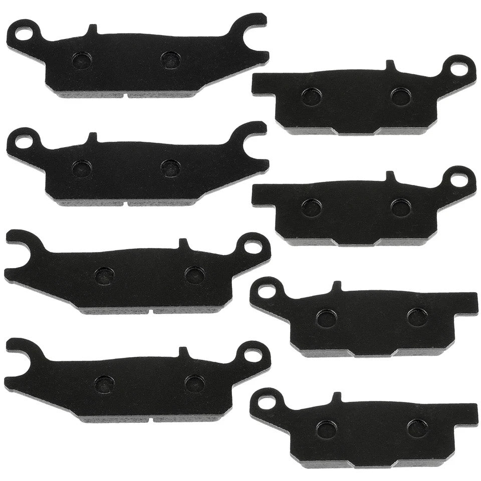 Front Rear Brake Pads for Yamaha Grizzly 700 YFM700 YFM7F 2007-2017
