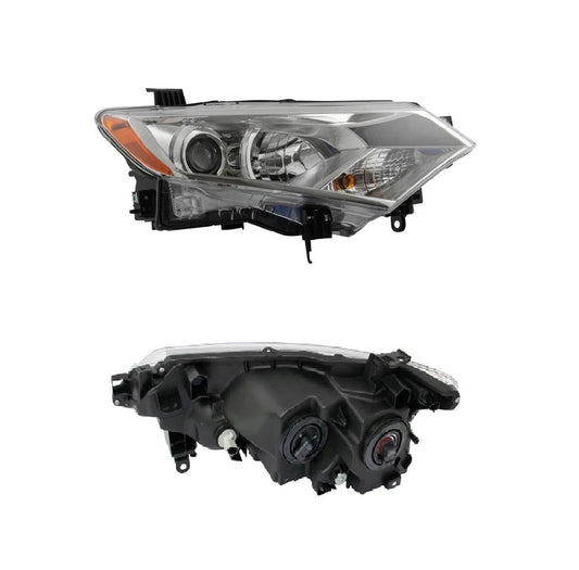 Right Headlight Assembly Passenger Side For 12-17 Nissan Quest NI2503229