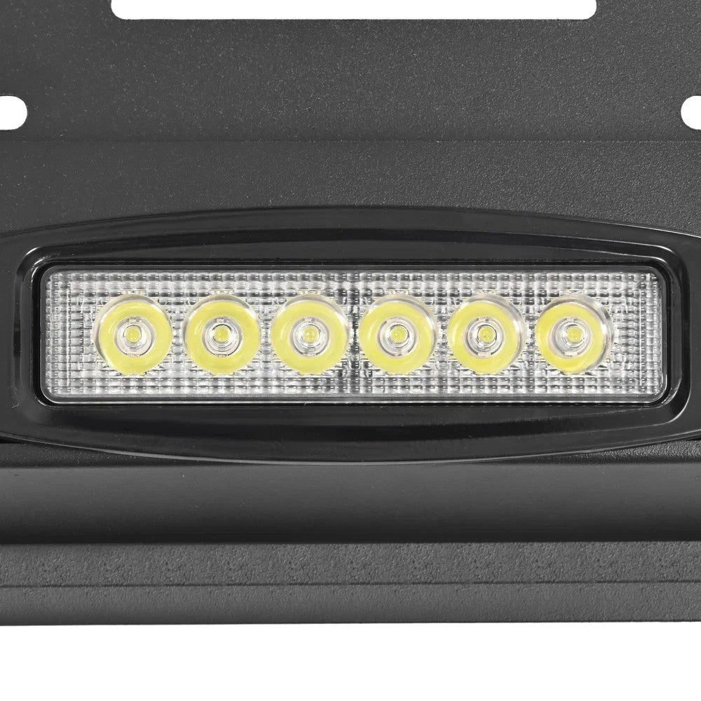 SPARE TIRE DELETE LICENSE PLATE W/THIRD BRAKE LIGHT FIT JEEP WRANGLER JK 07-18