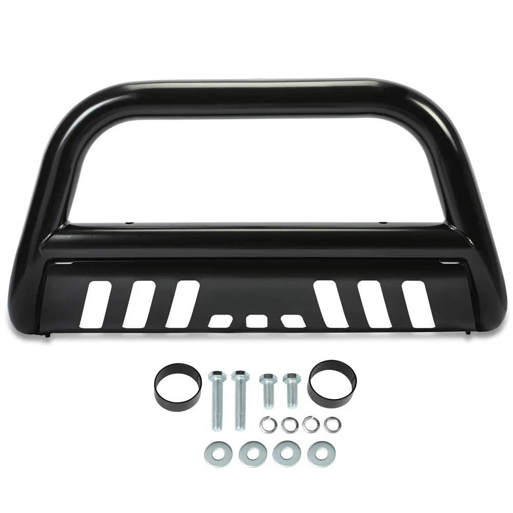 Bull Bar Bumper Grille Guard For 2004-2015 Nissan Titan/armada Black Push